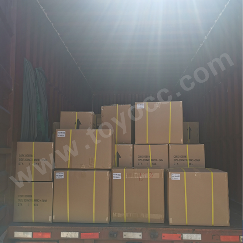18*18mm Glass Shipping Separator Adhesive Cork Foam Pad Cork Pad