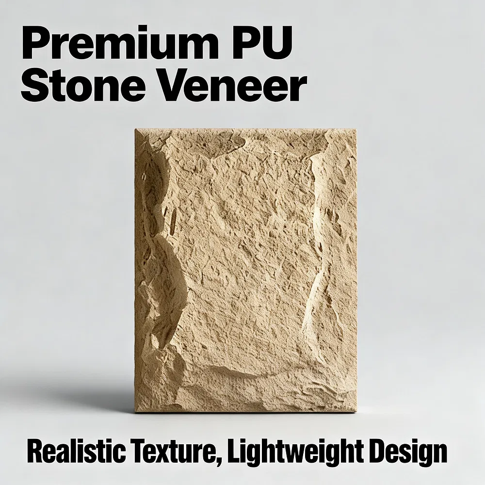 High-Quality PU Stone for Elegant Villa Wall Finishes