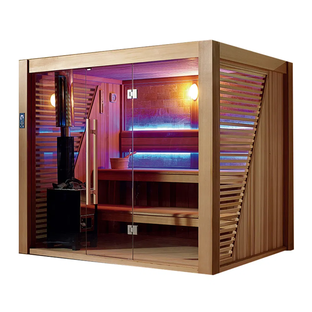 Инфракрасная сауна из кедра на 6 человек