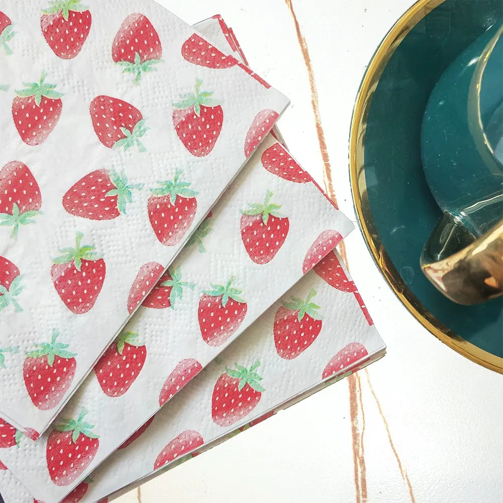 Custom Sustainable Green Packaging with Logo Brand Sanitary Tissue Recycled Bamboo Paper Napkins
