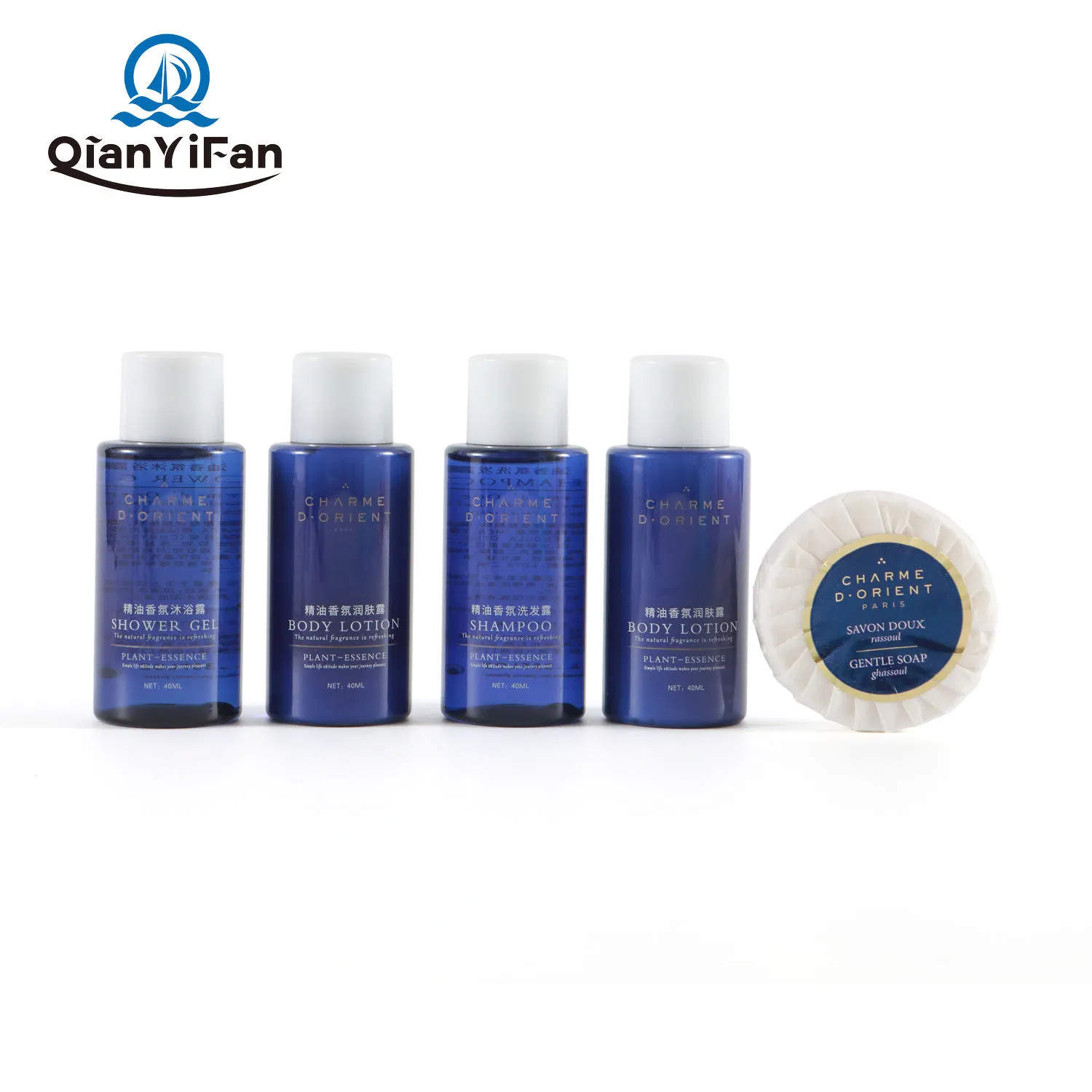 Customizable Disposable Hotel Shampoo, Shower Gel, Soap, and Toiletries Set for Star Hotels, Guest Rooms, and Amenities