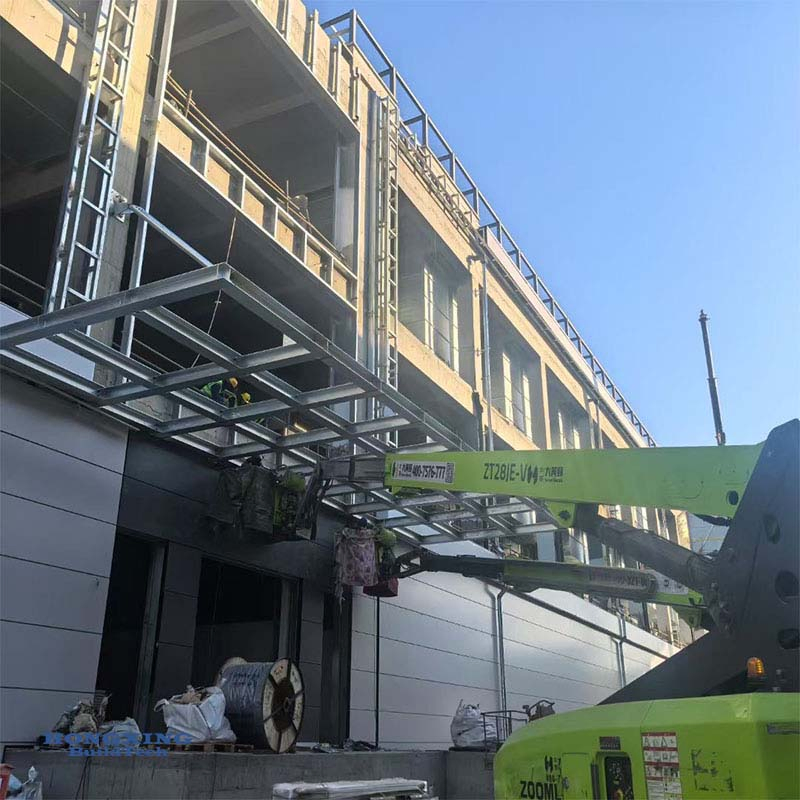 Low Cost Affordable Industry Industrial Commercial Prefabricated Steel Frame Structures Office Building
