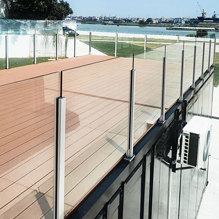 LED Light for Glass Railing LED Handrail Aluminum Profile Frameless Glass Balustrade