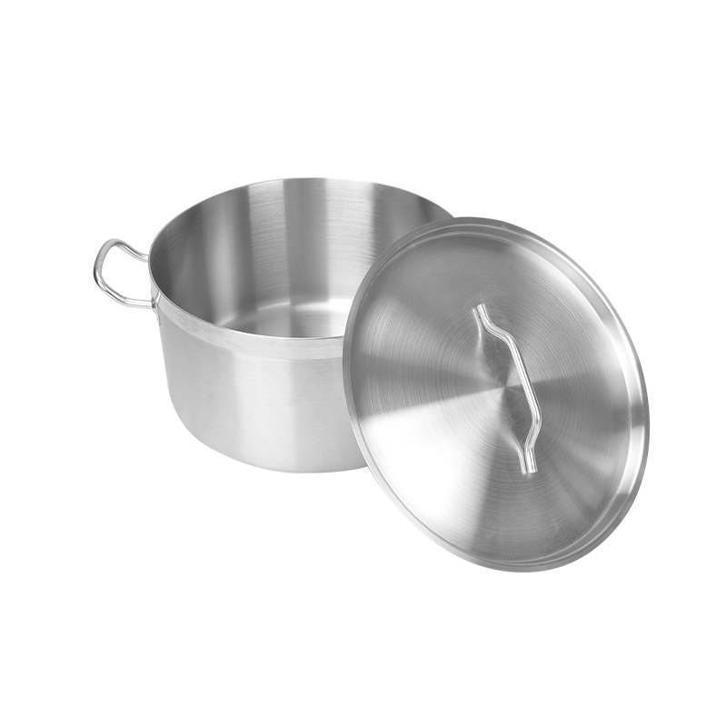 Кастрюля-сотейник из нержавеющей стали с широким дном