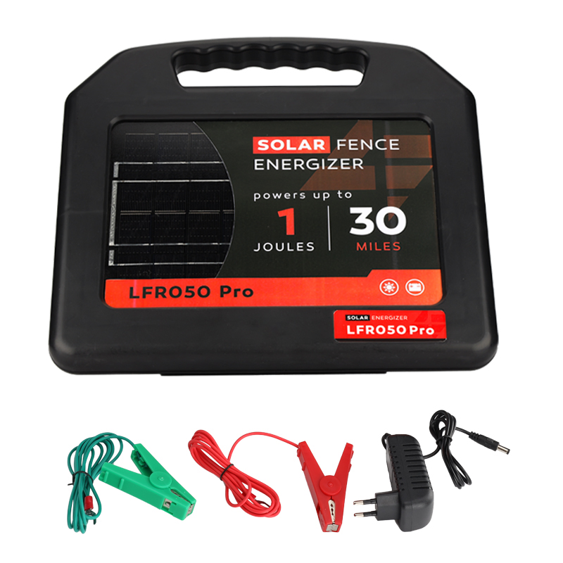 Lydite Farm 30miles Electric Fence Solar Energizer for Cattle