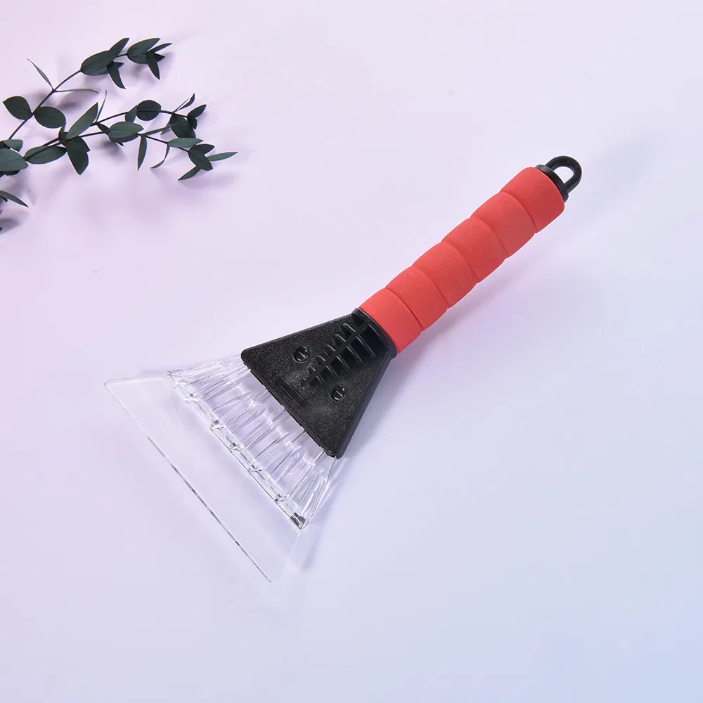 Durable Snow Ice Shovel Removal with Soft Non-Slip Grip Scraper