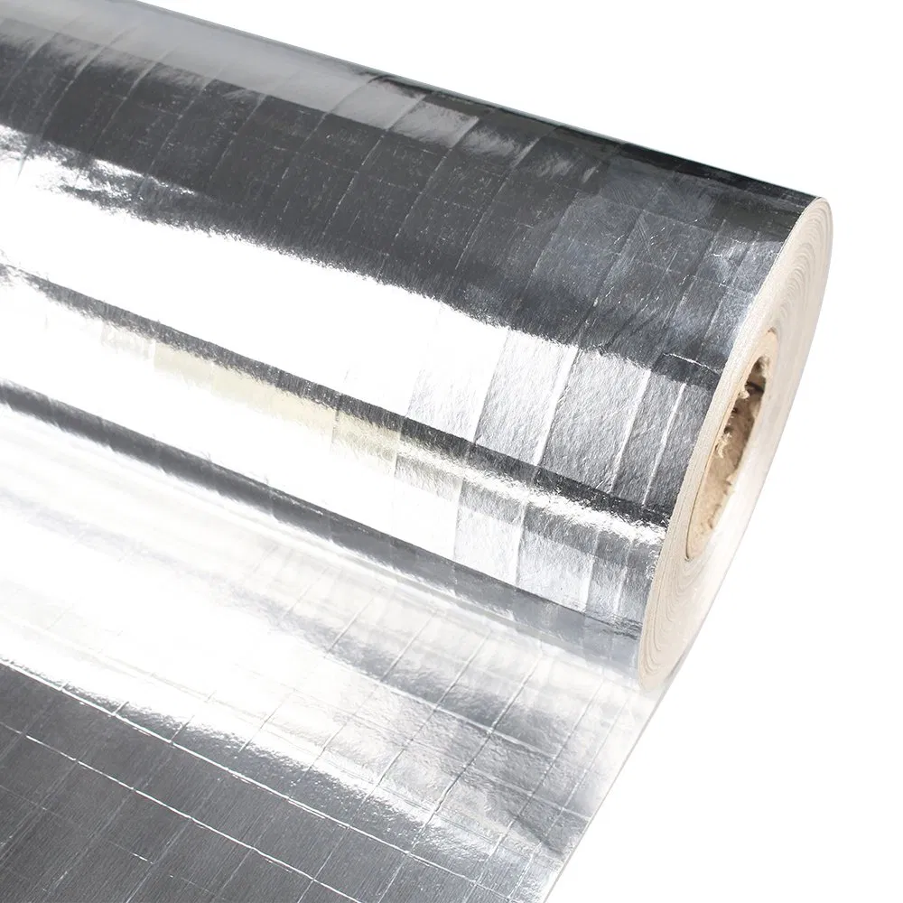 Aluminum Foil Coated Factory Manufactured Foil-Scrim-Kraft Facing Aluminum