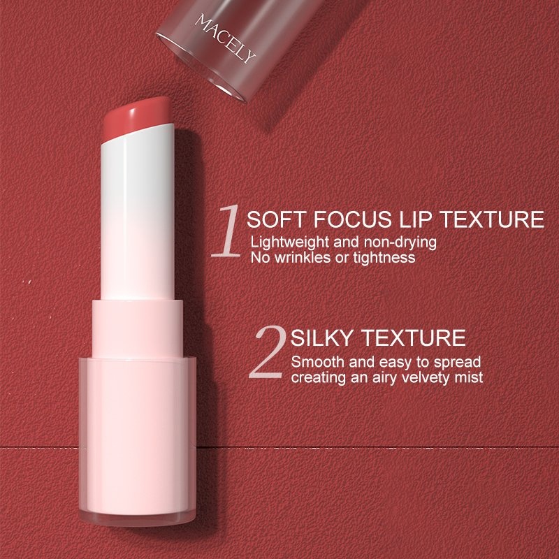 Customizable Long Wear No Touch All Day Lightweight No Burden Safe Mild Non Stimulating Skin Lipstick