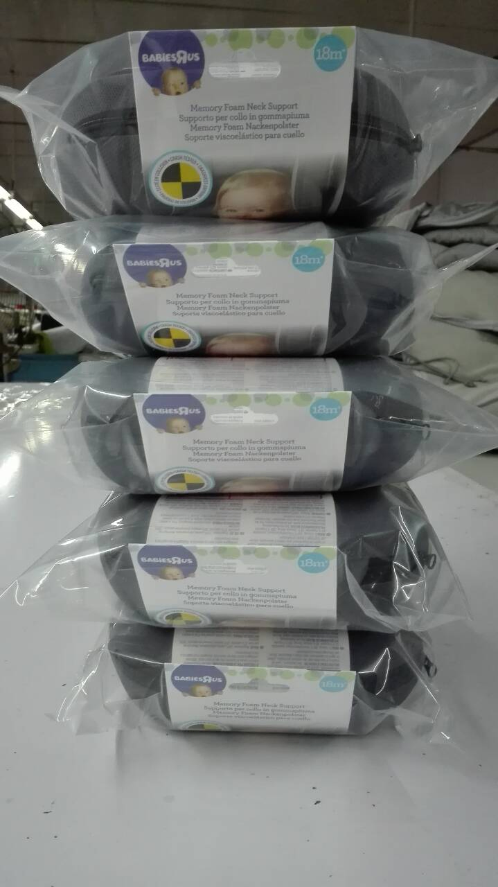 Round Memory Foam Baby Neck Support Pillow