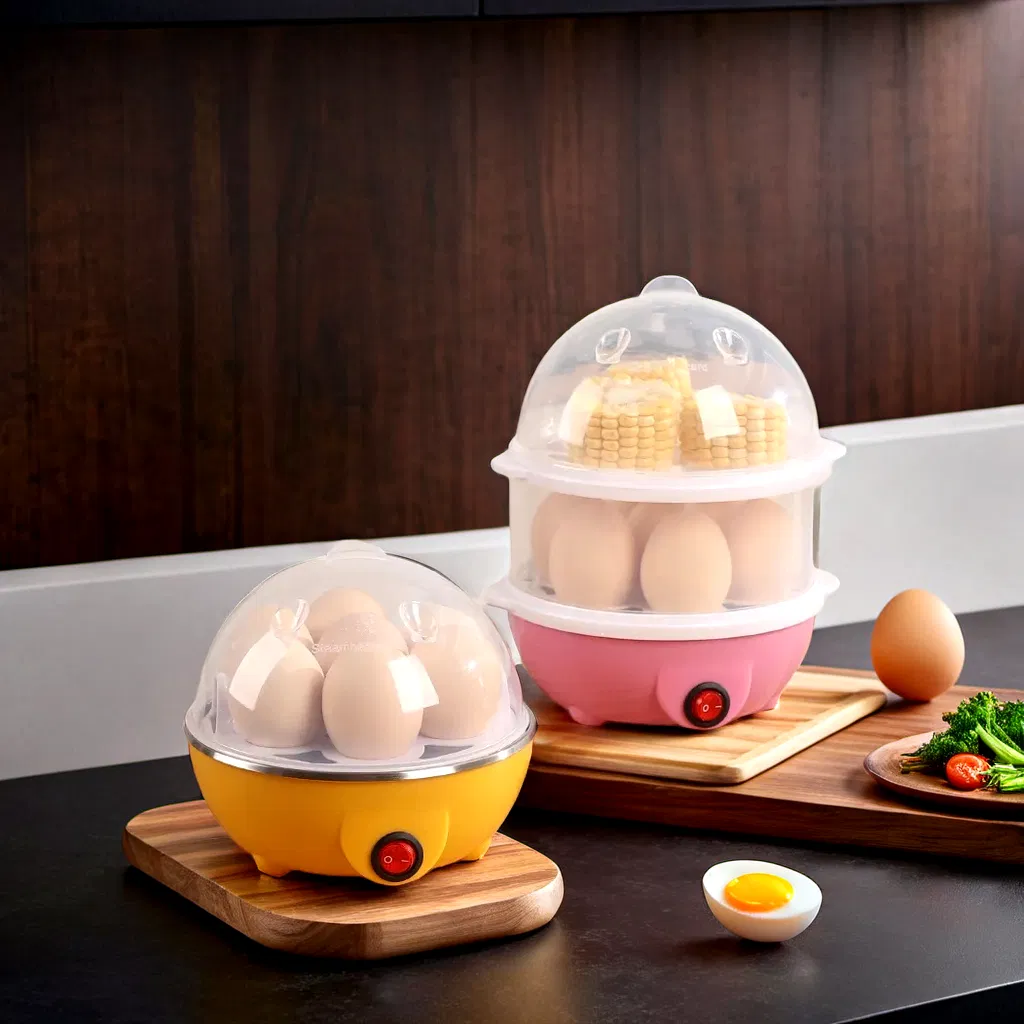 Compact and Efficient Egg Steamer for Busy Households