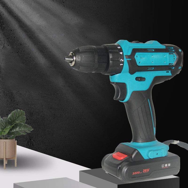 Custom Machine Lithium Battery High Power Brushed Rechargeable Electric Hand Drill