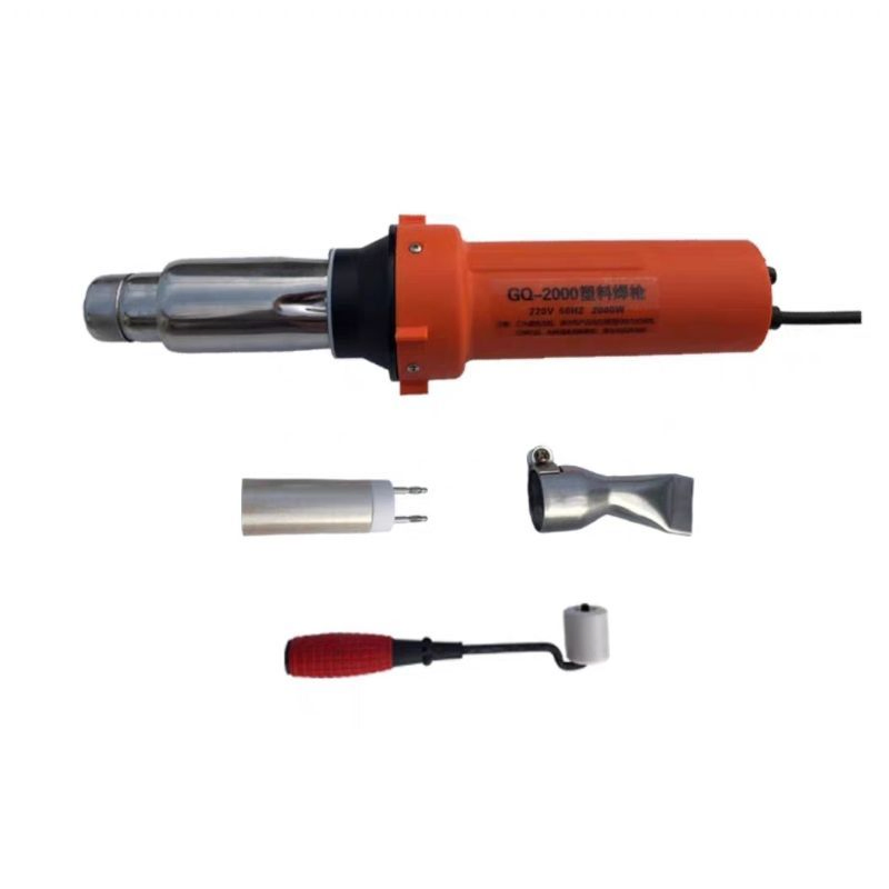 Geomembrane Welding Machine Plastic Hot Air Welding 2000 Watts Hot Air Gun Station Heat Gun for Crafts Temperature Heat Gun