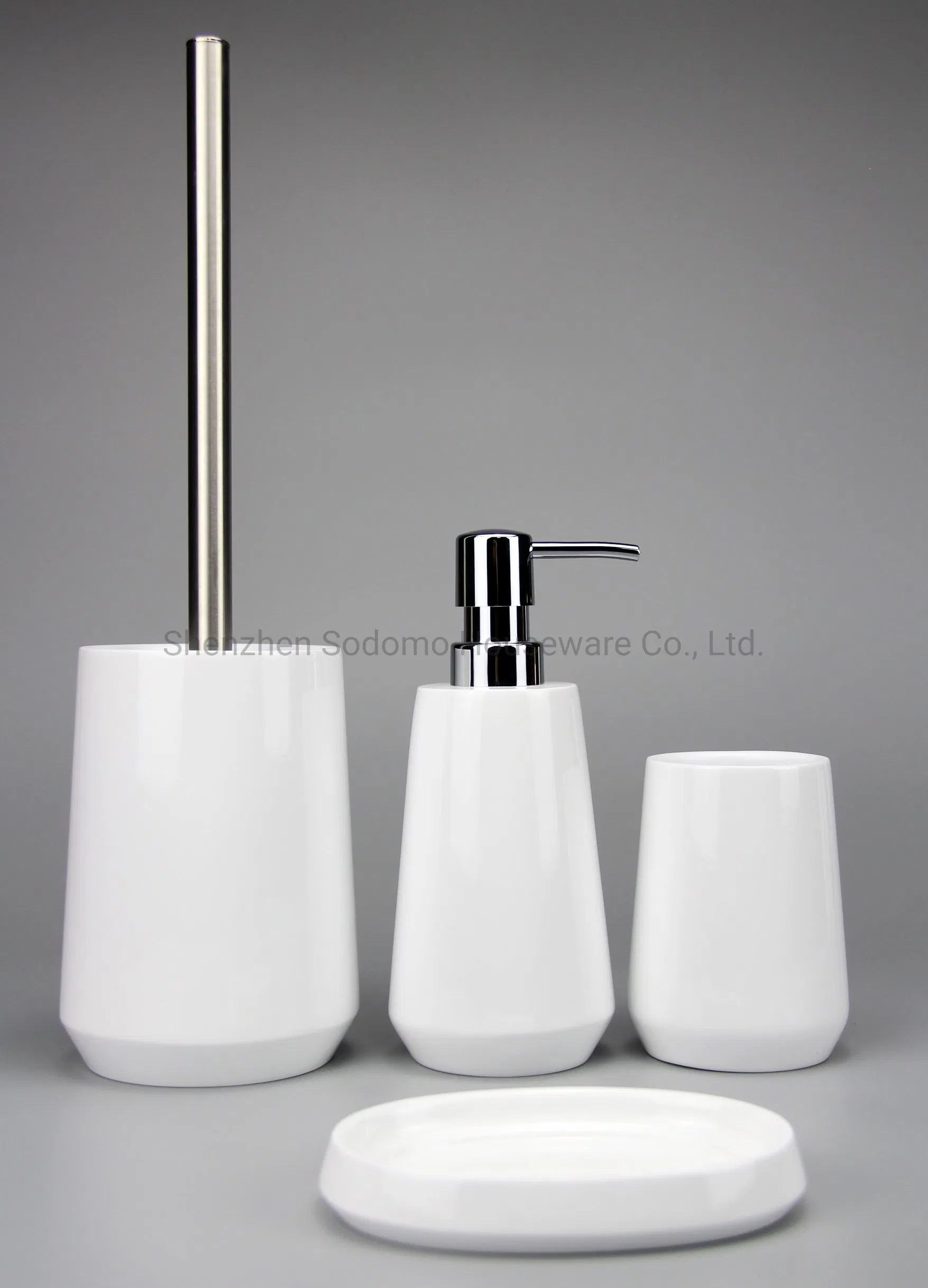 High Quality Eco-Friendly Polyresin Toothbrush Holder for Home