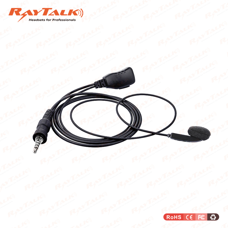 One Wire Ear Bud Two Way Radio Earpiece 2 Pin Connector for Motoro-La for Ken-Wood
