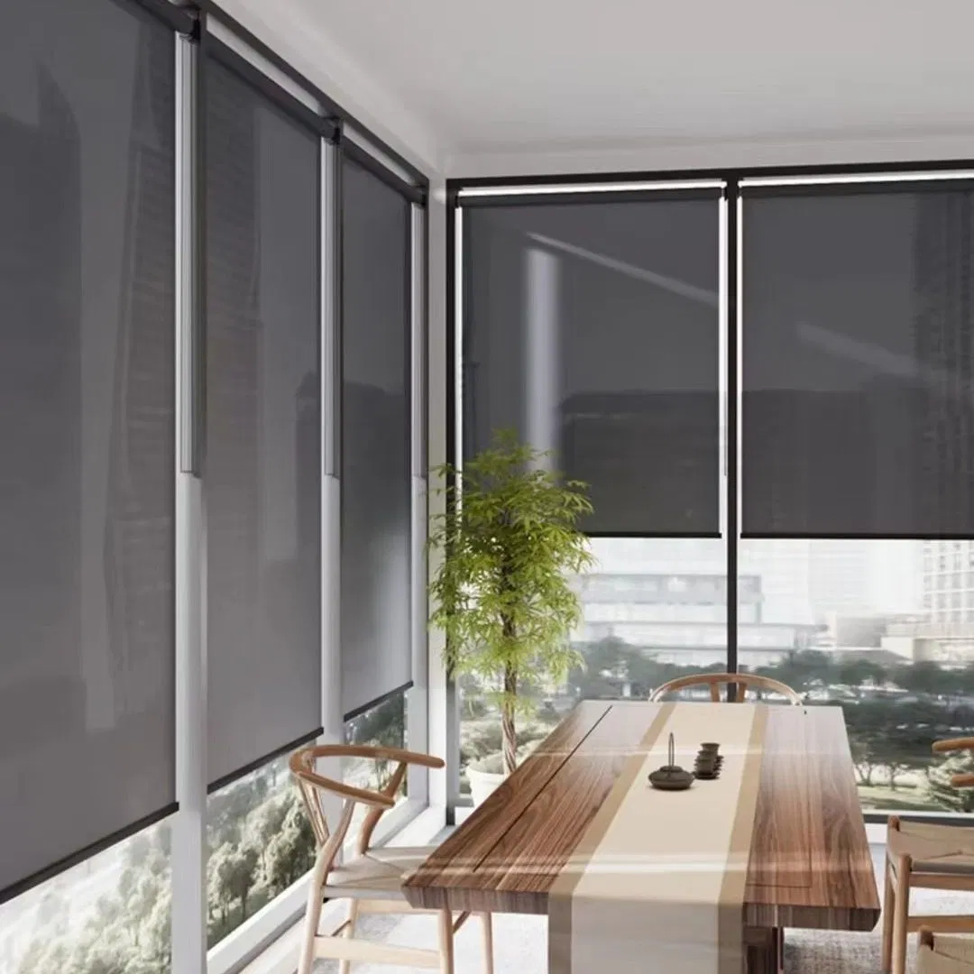 100% Blackout Cordless Roller Blinds Wholesale Indoor/Outdoor Customized Manufacture Roller Blinds