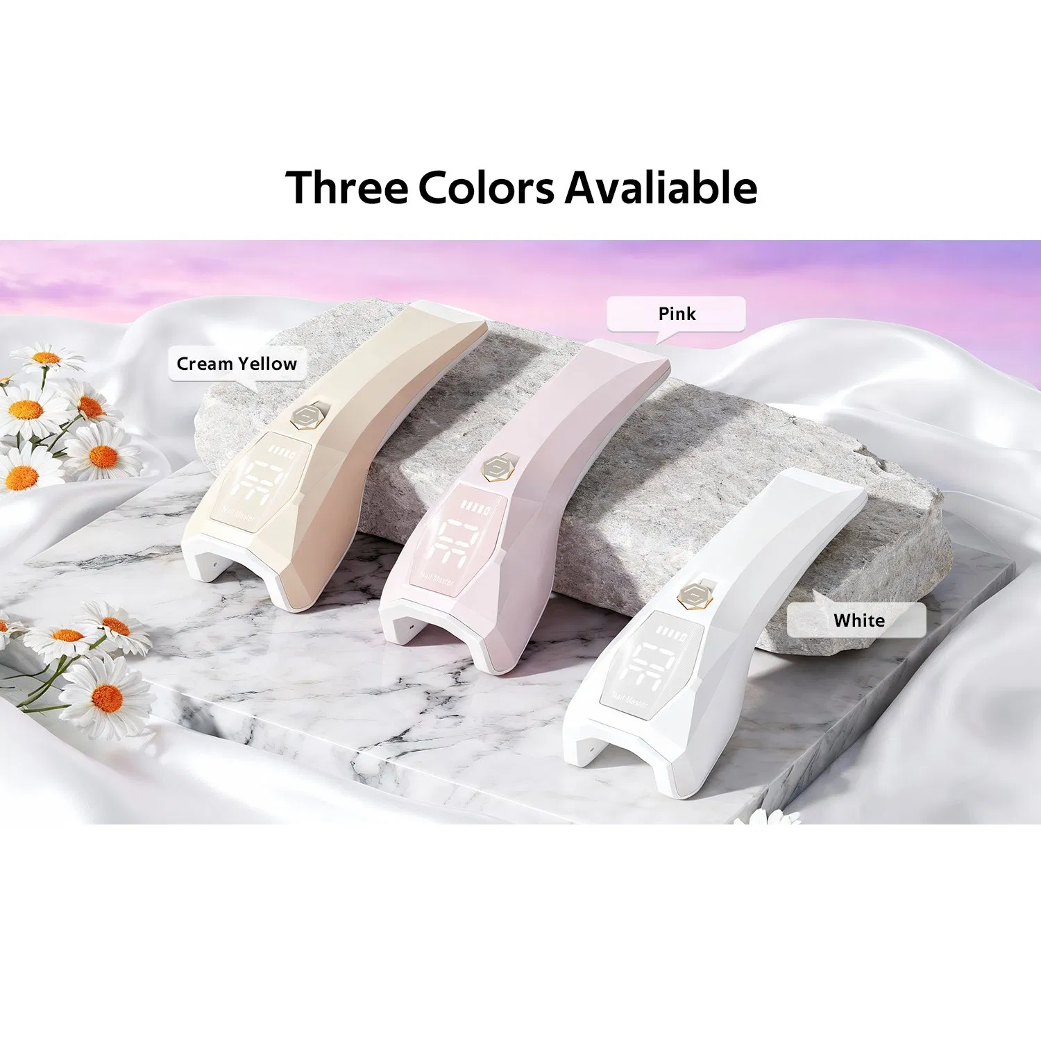 Automatic Sensor Rechargeable Nail Dryer Portable Finger Nail Light 9W Handheld Cordless Cure Gel Mini LED UV Nail Lamp