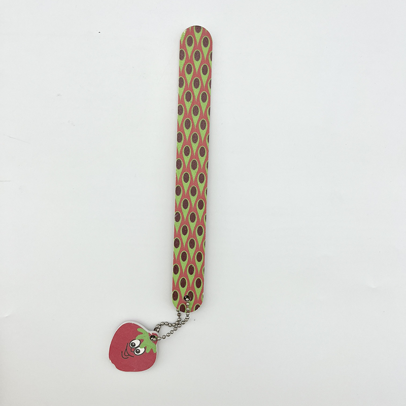 White Corundum Board Double Portable Manicure Tools Private Label Professional Nail File