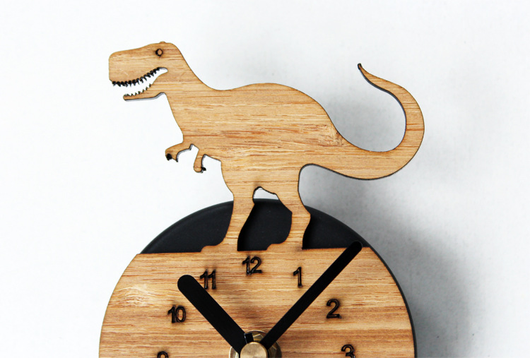 Hot-Sale Unique Bamboo Simple Style Cheap Wooden Wall Clock
