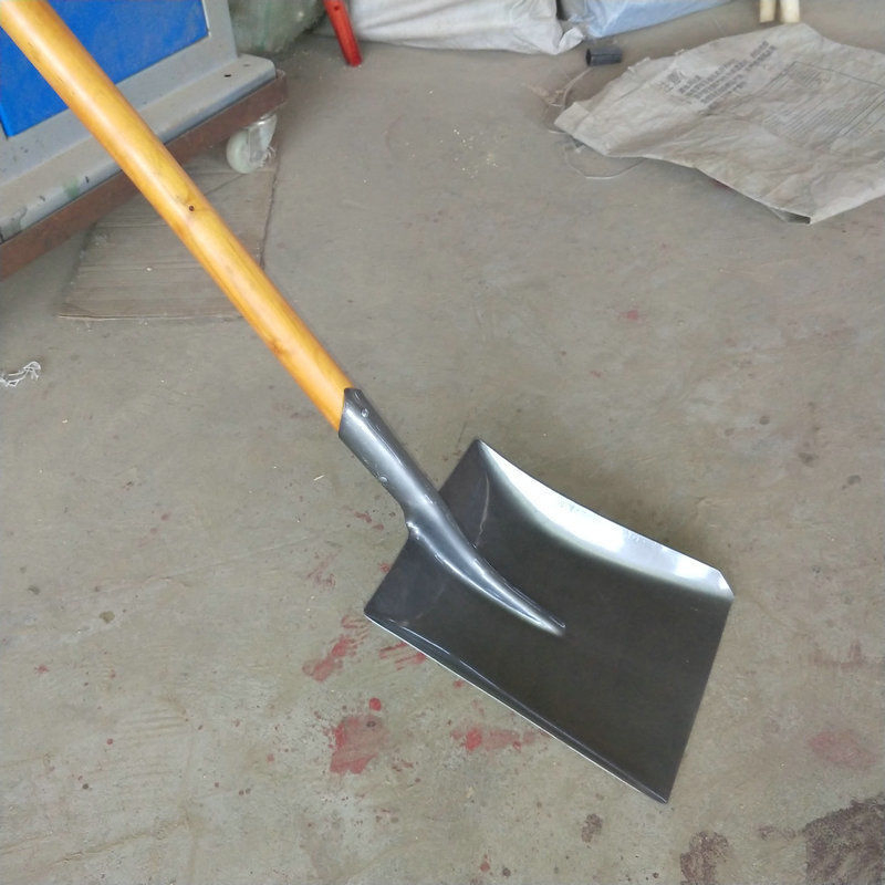 Wholesale Thickened Flat Head Steel Shovel Square Head Shade Agricultural