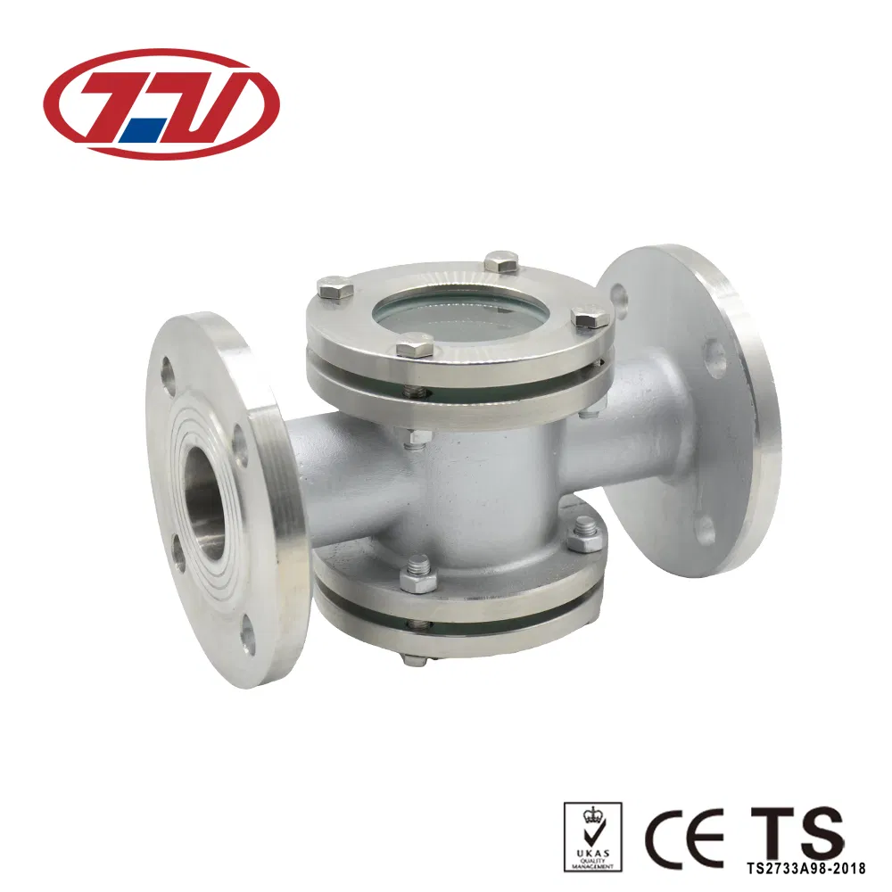 SS304/SS316L Industrial Inline Tube High Pressure Sight Glass for Tank Equipment