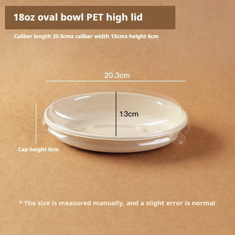 Biodegradable Sugarcane Bagasse Bowl Disposable Eco Friendly Pulp Food Container