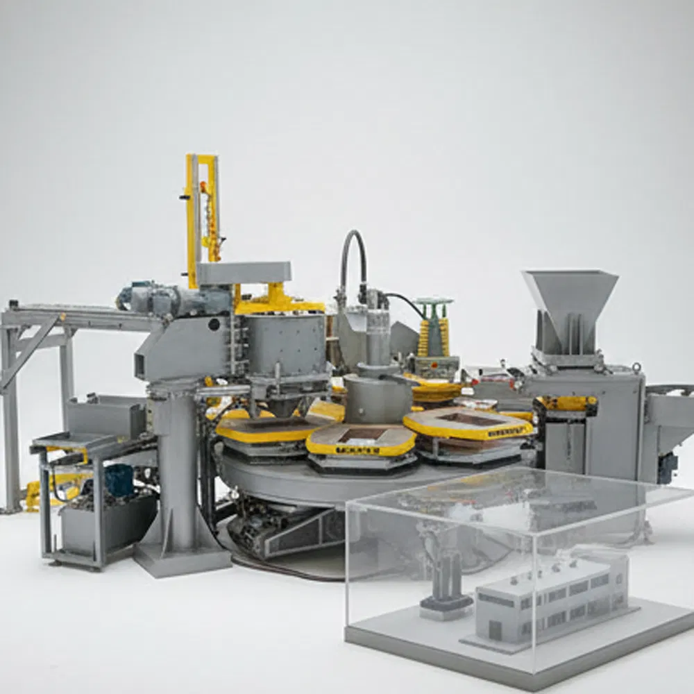 Standard Seaworthy Packing Made in China Price Rotating-Type Terrazzo Tiles Machine