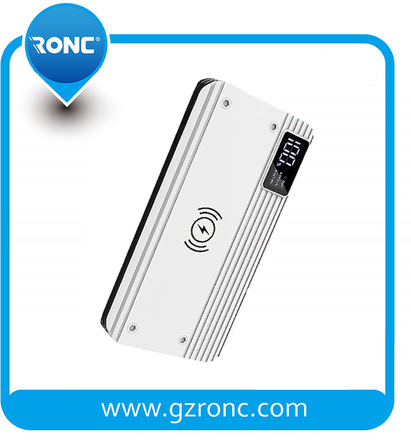 Full Capacity Fast Charging Wireless Charger Power Bank 10000mAh