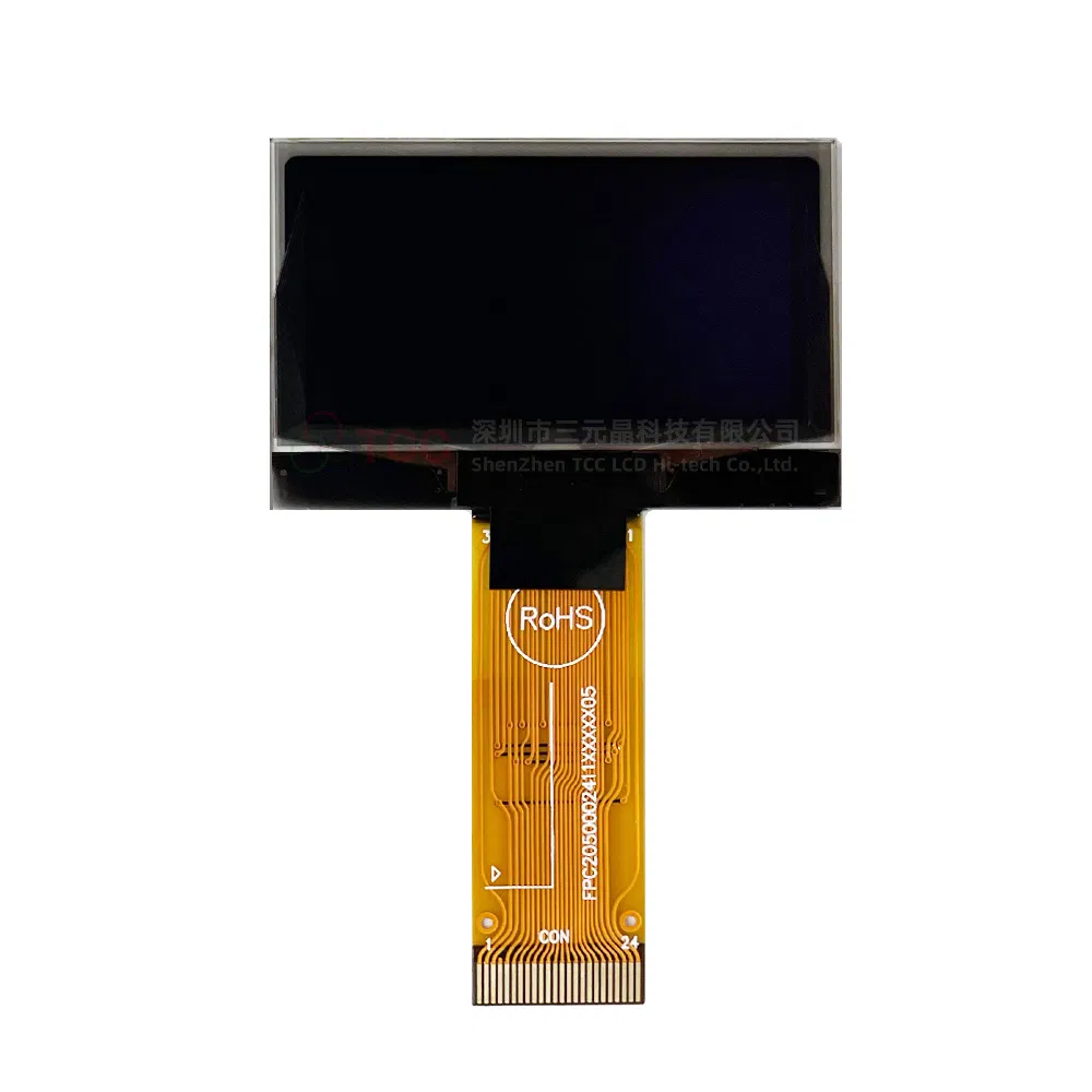 1.54 Inch 128X64 Monochrome LCD Screen SSD1309 Driver 24 Pin OLED Display Module