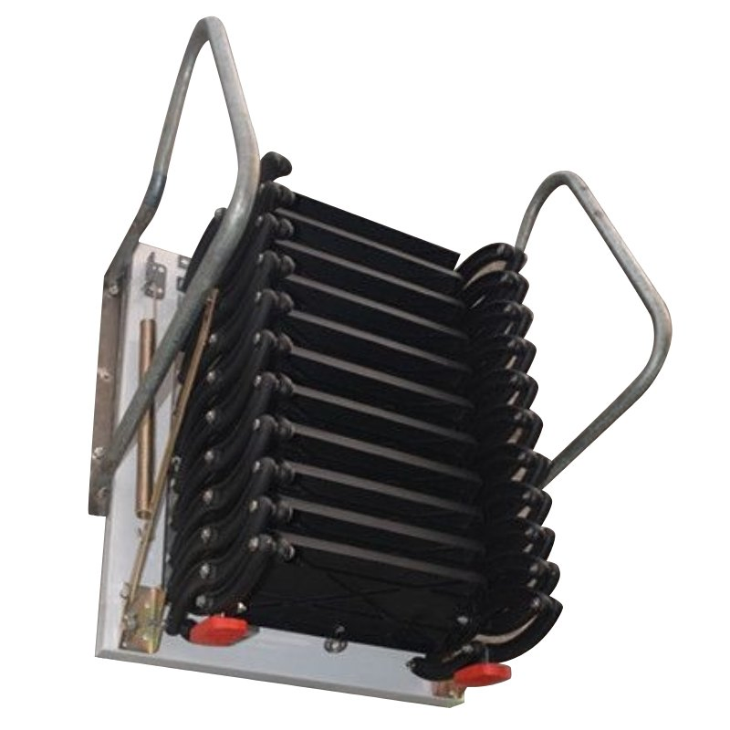 Compact Aluminum Wall Mounted Stair for Exterior Access