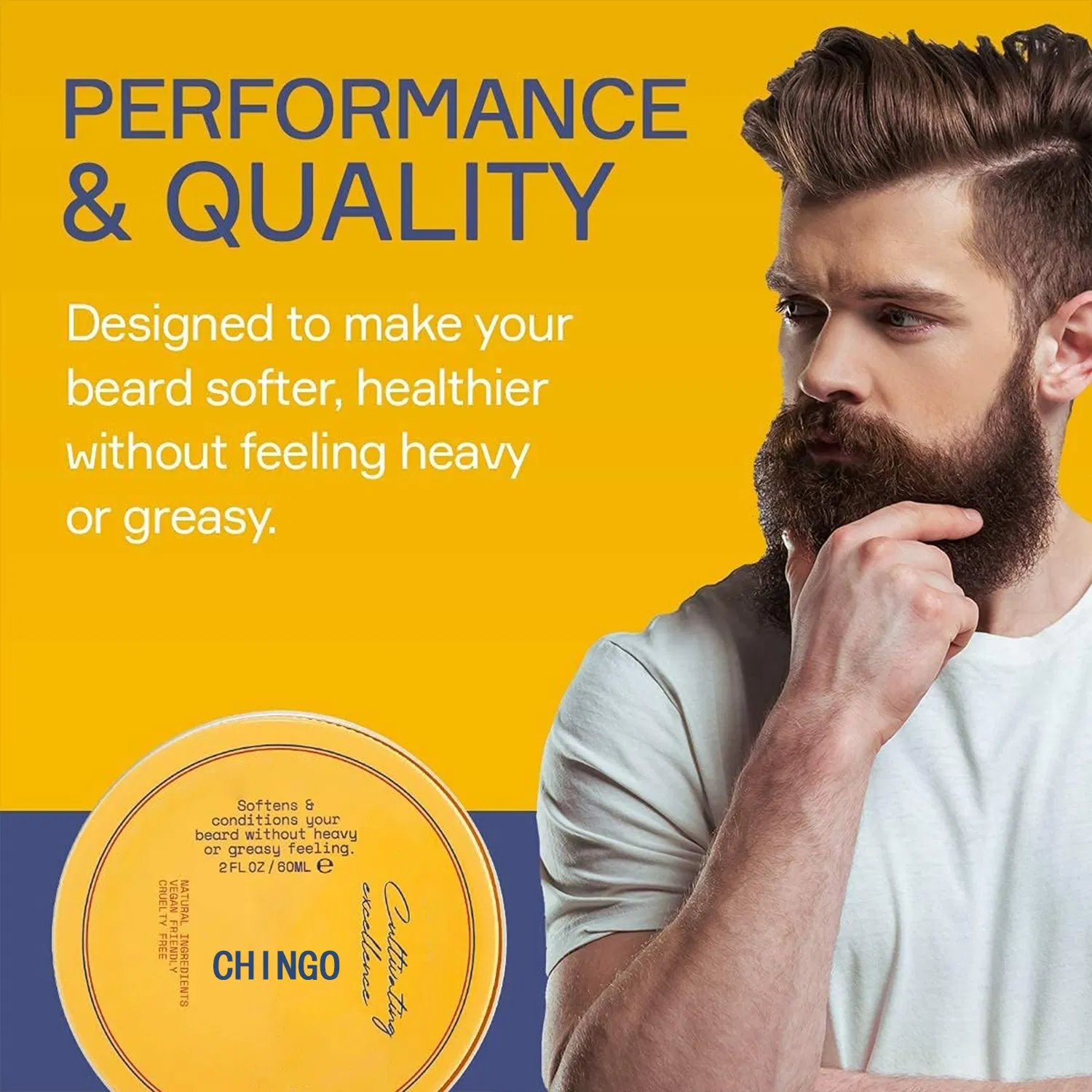 Budget Beard Balm Ensures Long-Lasting Fullness Fills Patchy Areas Gently