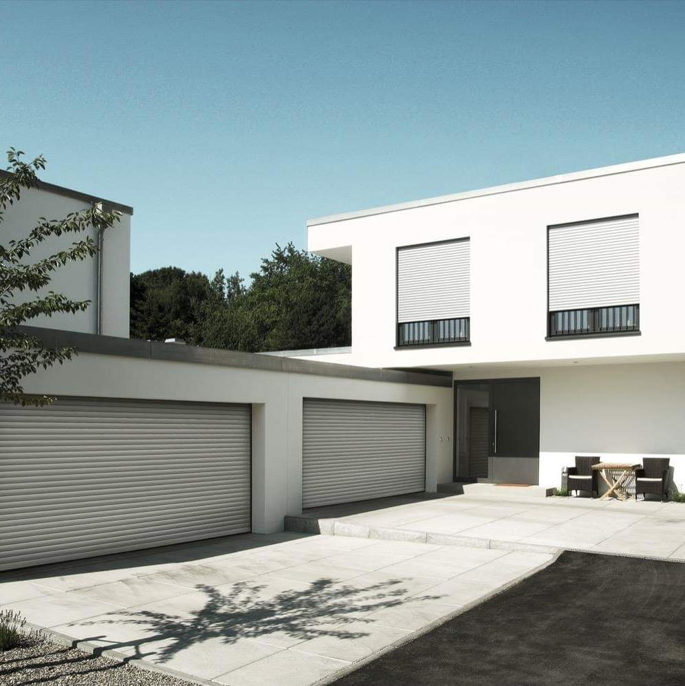 77 Single Layer Slats Automatic Roller Shutter Door Aluminum Rolling Door for Garage