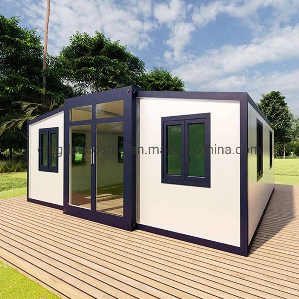 New Design Luxury Expandable Container House Prefab Container Shop/Modular House with Balcony