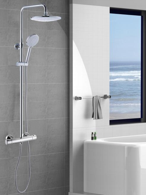 Термостатический смеситель для душа Cool Touch с латунным корпусом