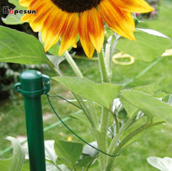 Plastic Powder Coated Garden Stake, Fence Post, Post for Plant