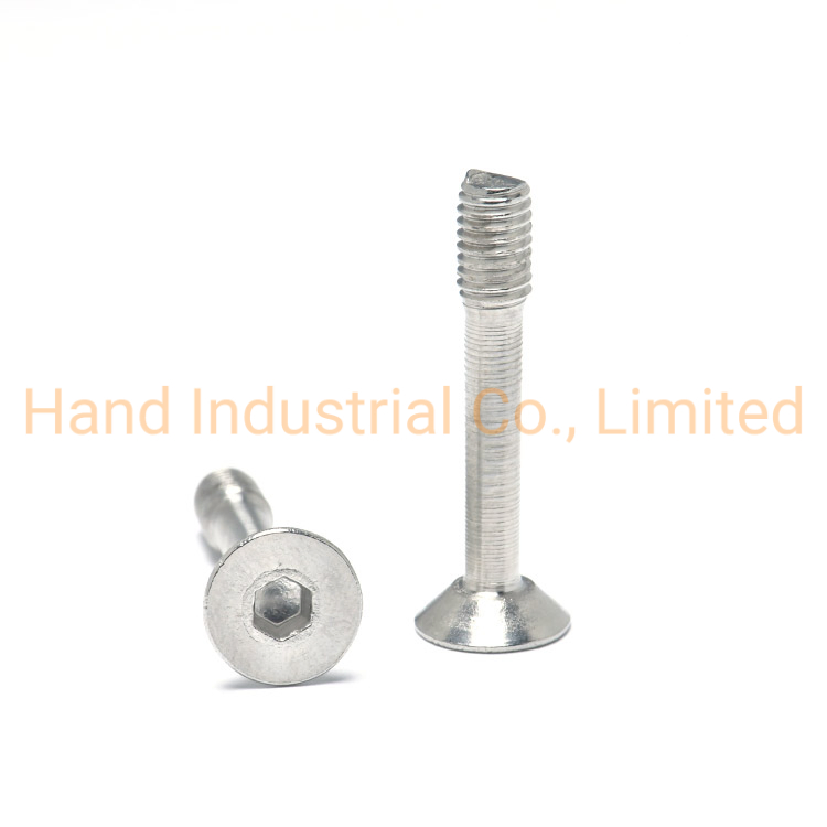 A2-70 M2 M3 M4 M5 Stainless Steel Socket Screw Countersunk Head Captive Screw