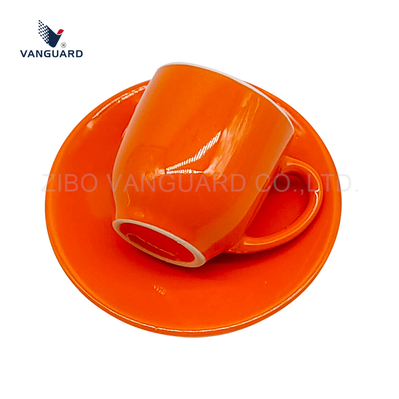 Чашка с блюдцем керамическая, кастомизация