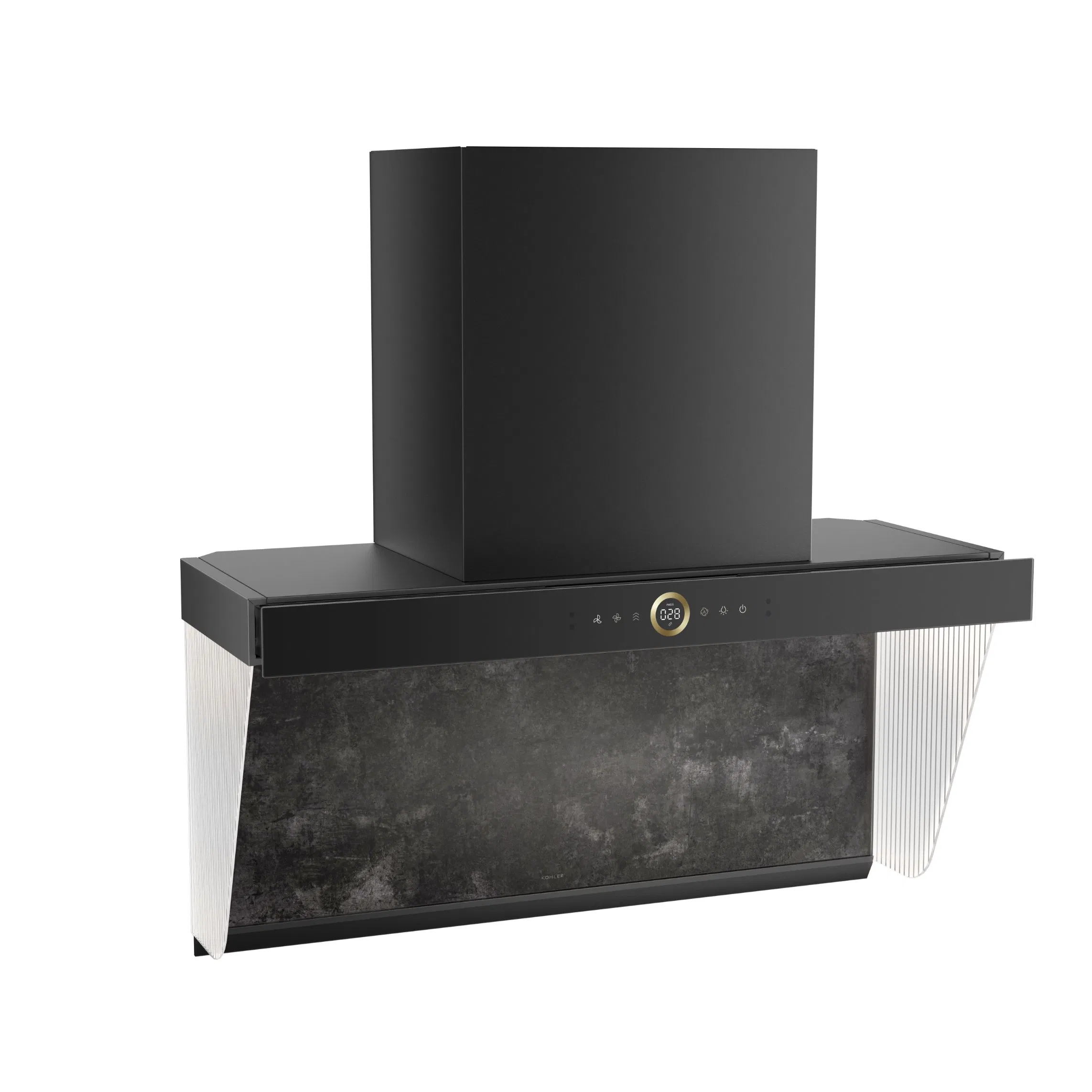 Wall-Mounted K1 Negative Ion Smart Kitchen Range Hood for Household Cooking