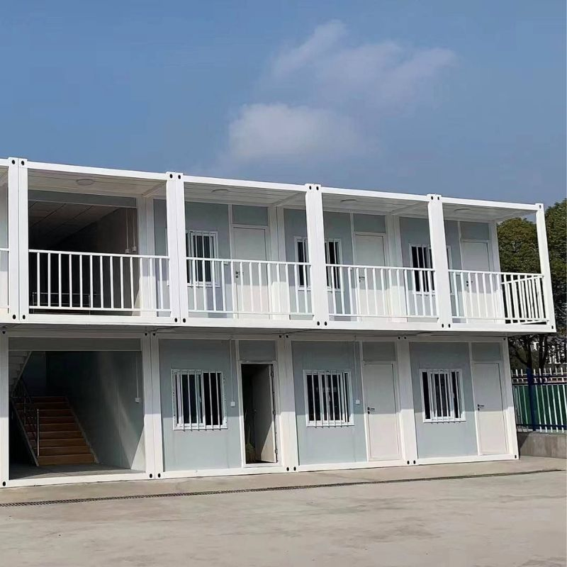 Ce Luxury Living Two Storey 20 Feet Container House with Toilet
