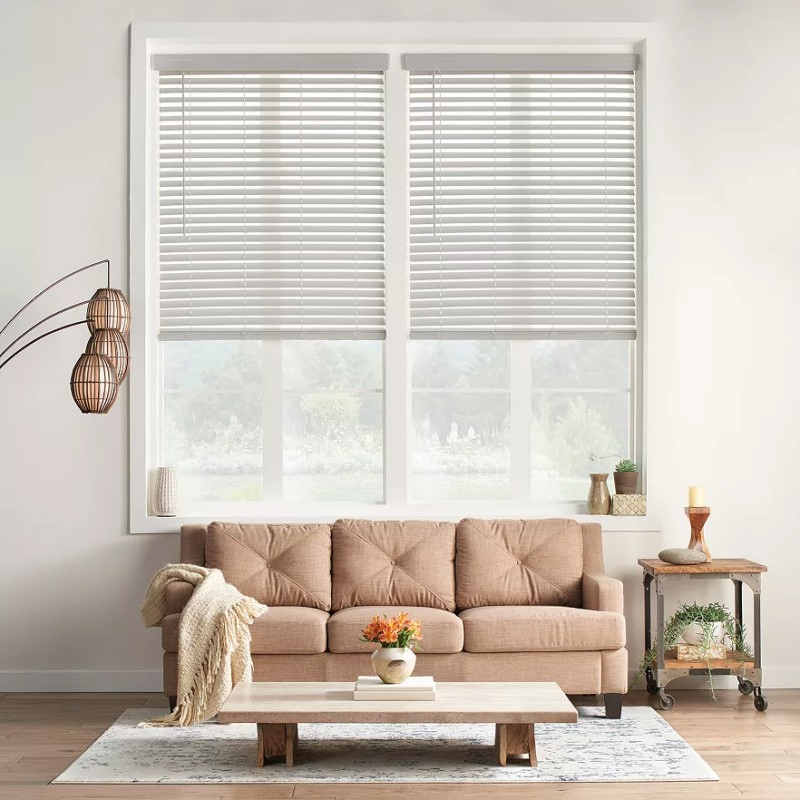 Factory 2'' PVC Faux Wooden Cordless Venetian Roller Blinds