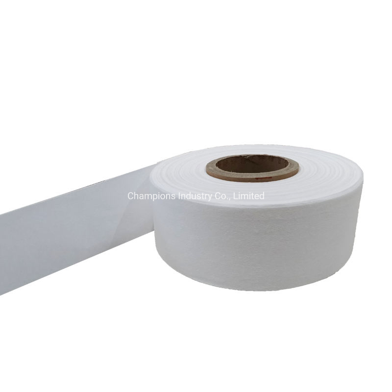 Hygiene Raw Materials Jumbo Roll Airlaid Paper Baby Diaper Airlaid Nonwoven Fabric