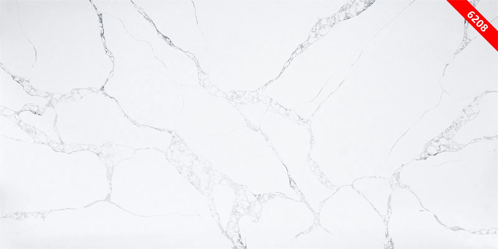 Bookmatch Calacatta Quartz Kk3119 Slab and Kitchen Countertop and Vanity Top