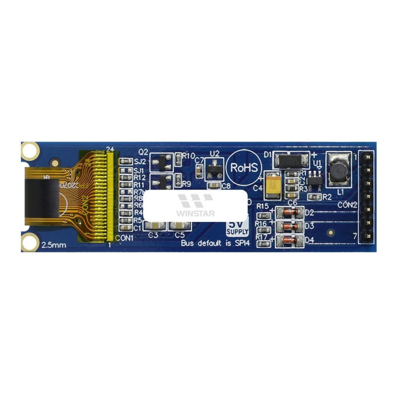 OLED-дисплей Winstar 2.08 дюйма 256x64 (WEA025664A)