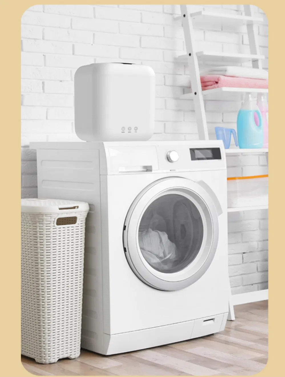New Arrival Fully Automatic Compact for Household Use Mini Washing Machine