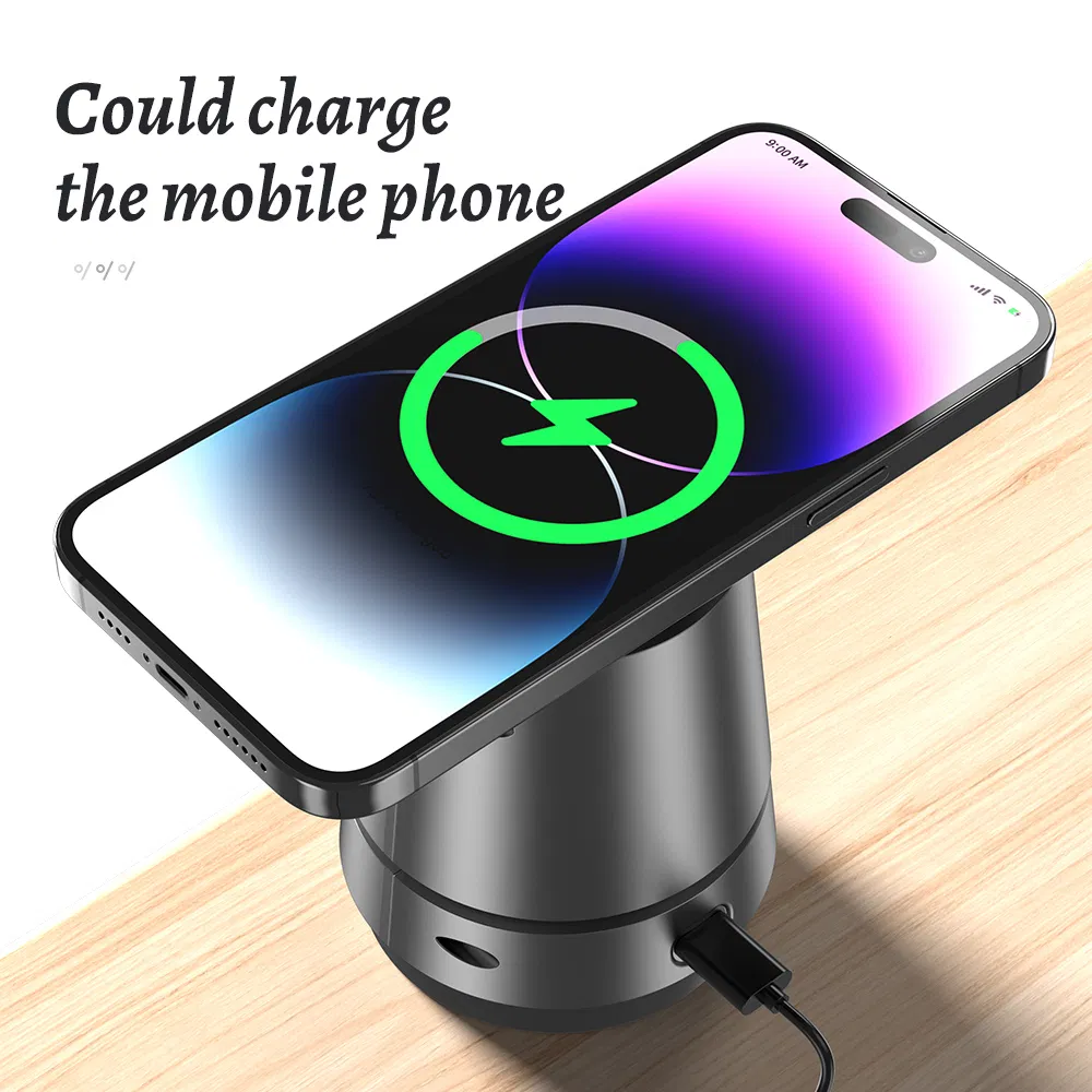 China Ai Smart Tracking Gimbal Stabilizer 360° Rotation Magnetic Phone Holder Fast Charger for Live Streaming Video Selfie Stick Factory