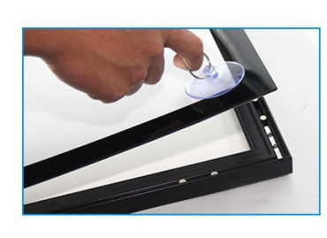 Magnetic Menu Board LGP Lighting Panel Poster Frame Advertising Slim Light Box