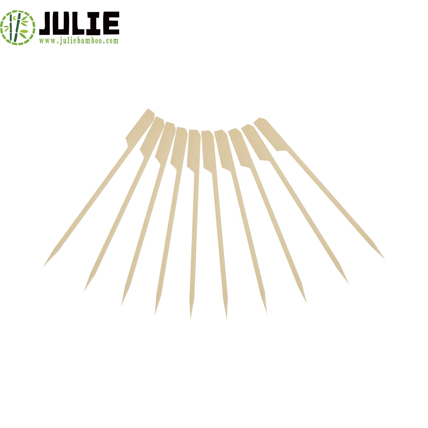 Food-Contacting Grade High Quality Paddle Skewer Gun Skewer BBQ Bamboo Skewer for Food Use