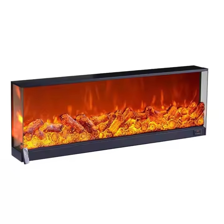 New Fashion Home Furniture 3 Sided Electric Fireplace