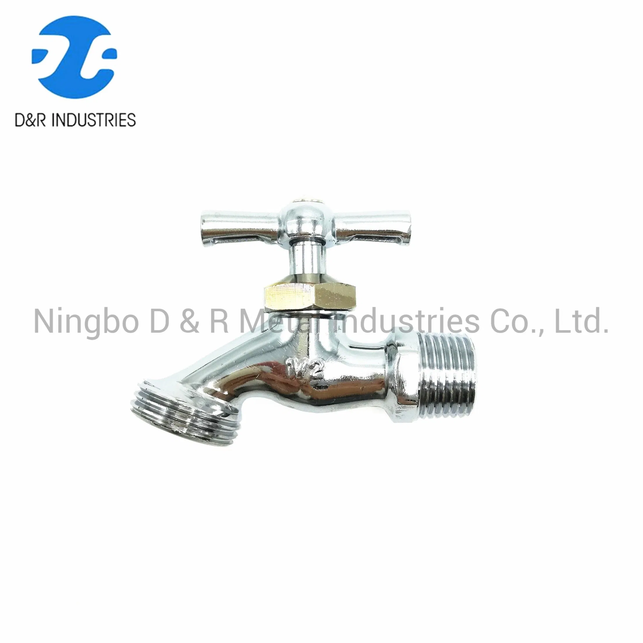Brass Wall Mounted Tap Thread Bibcock Faucet