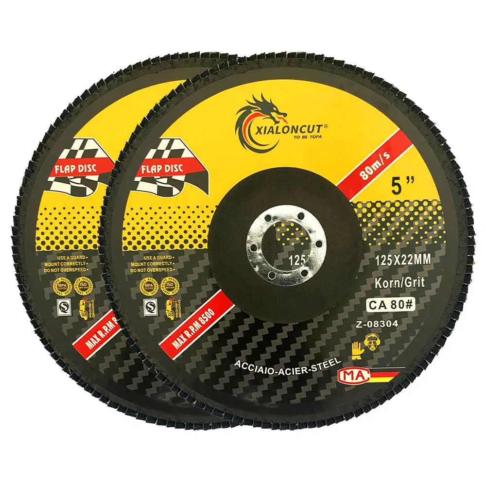 Лепестковый круг 125мм для металла, циркониевый, 40 грит