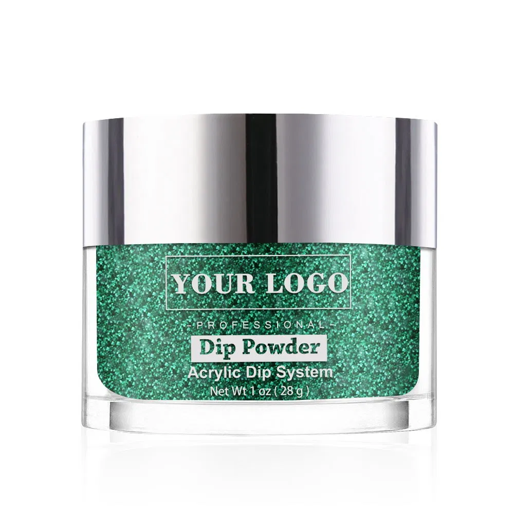 Private Label Dipping Powder Nail Kit OEM Acrylic Glitter Nail